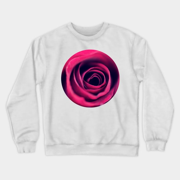 Romantic Rose Crewneck Sweatshirt by tangerinetane